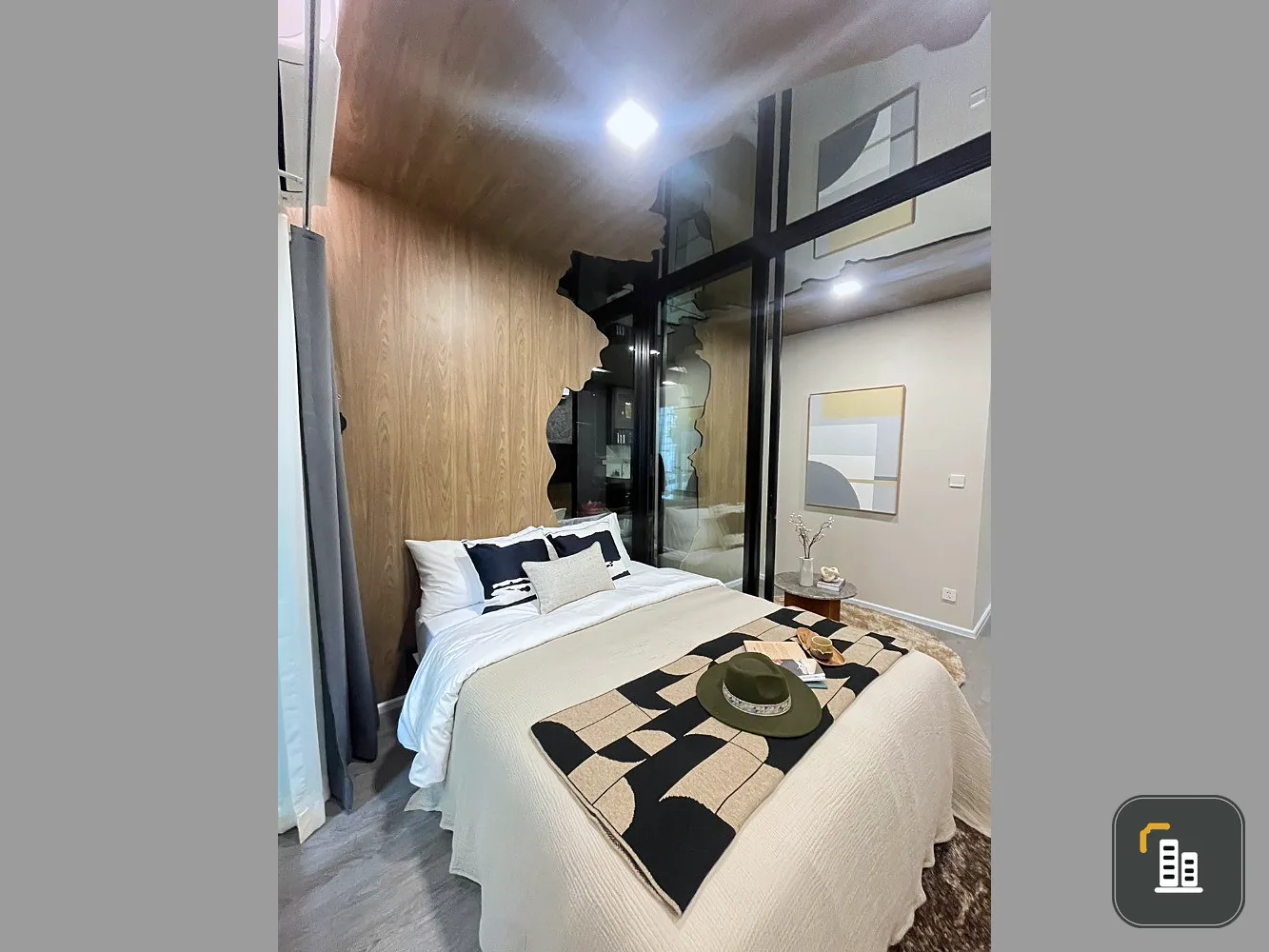 Down payment sale, Modiz Avantgarde, 22nd floor, studio room, south side, open view, comfortable to the eyes, hurry to reserve ownership.