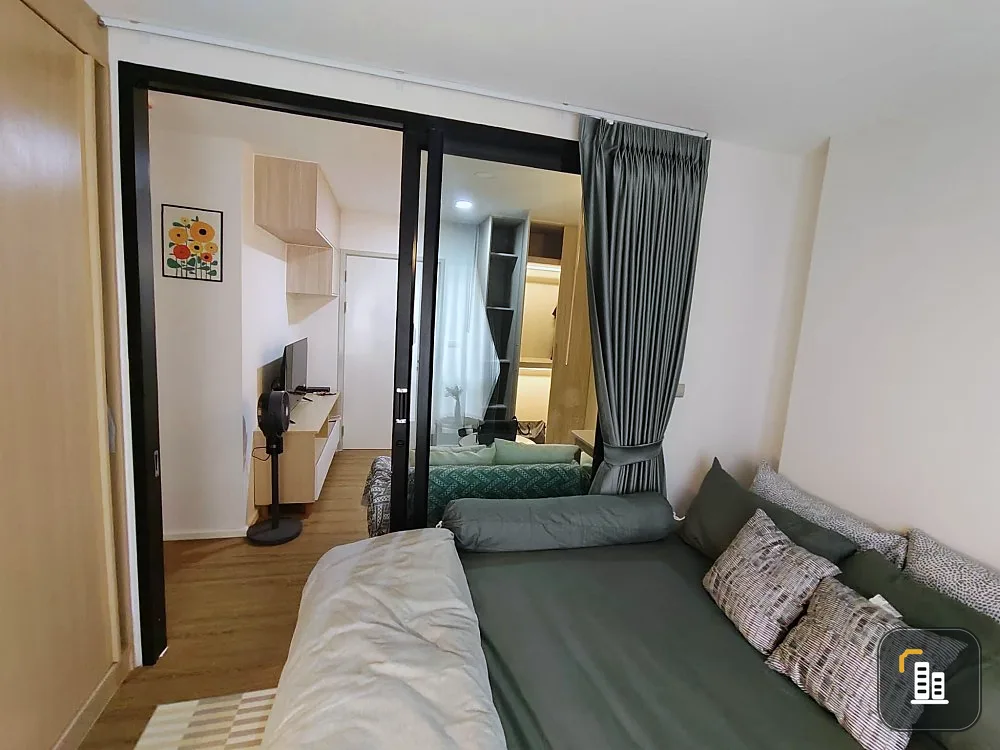 For rent: A Life Sukhumvit 76, 2nd floor, not high, beautifully decorated room, comfortable to live in, fully decorated, complete, all here in one pla