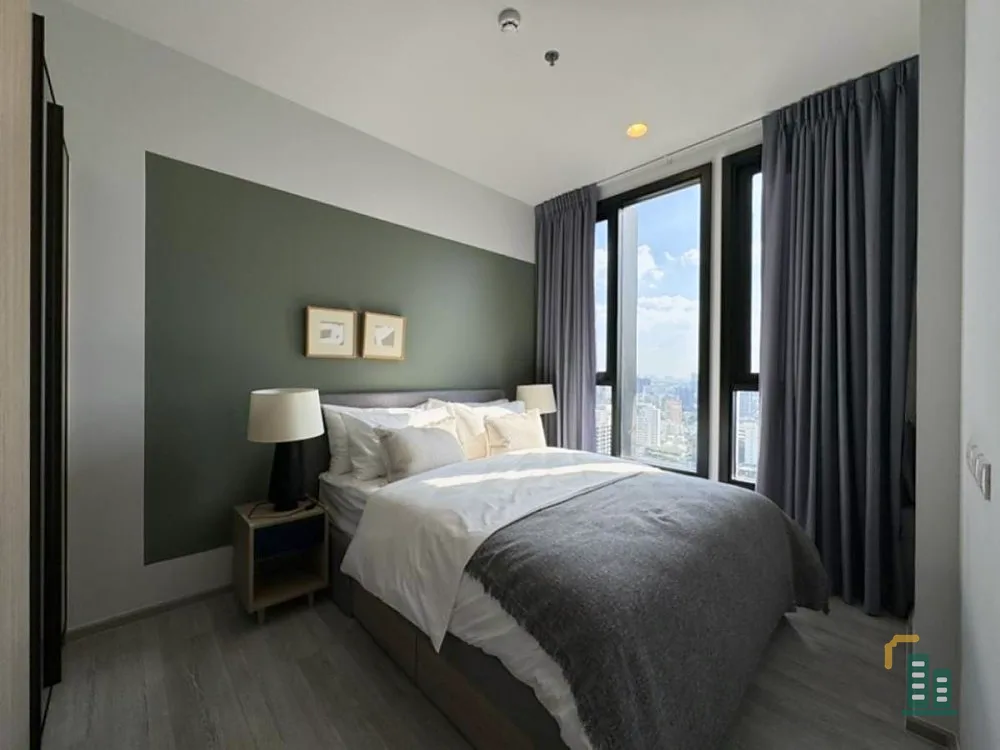 For rent: XT Ekkamai, 32nd floor, open view, fully furnished, book now, don't miss out.