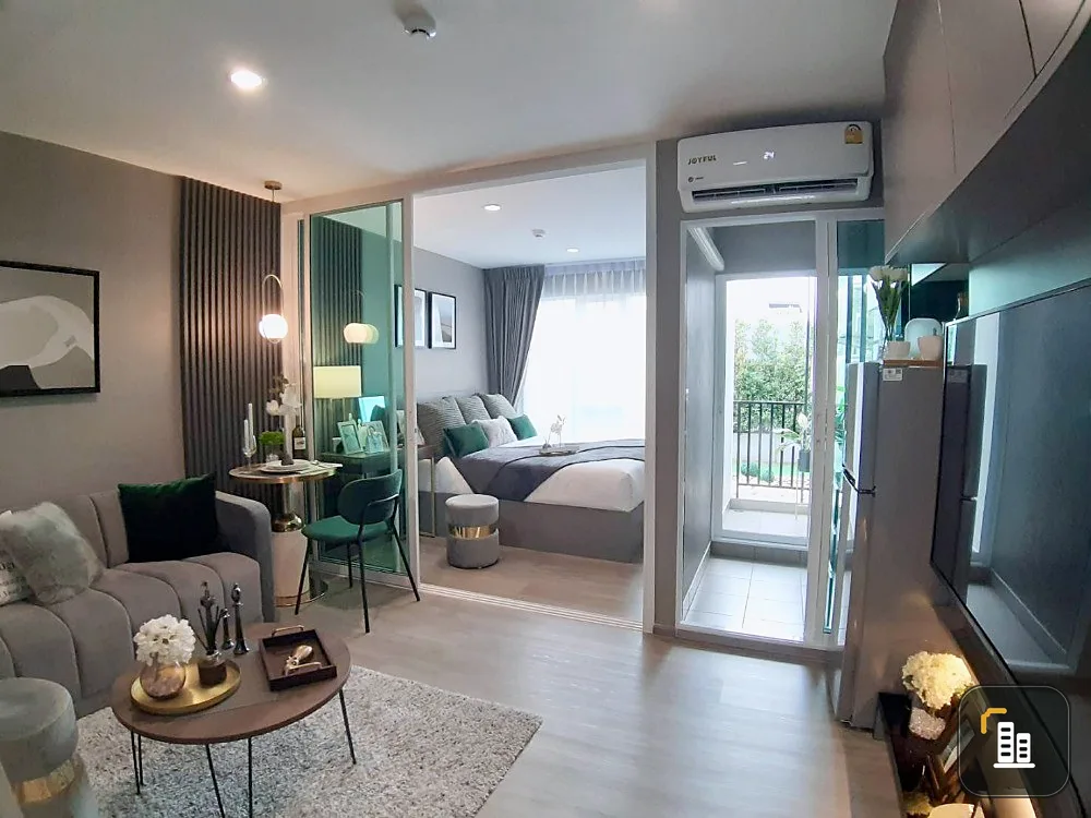 Regent Home Bangna, 7th floor, wide front room, hard to find, open view, interested in owning, hurry and reserve now, don't miss out.