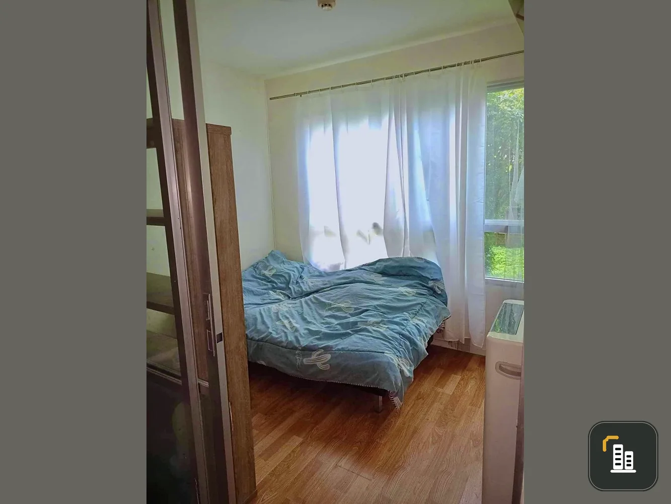 For sale: Lumpini Ville On Nut - Lat Krabang 2, 1st floor, quiet room, cool, open garden view, good breezy balcony