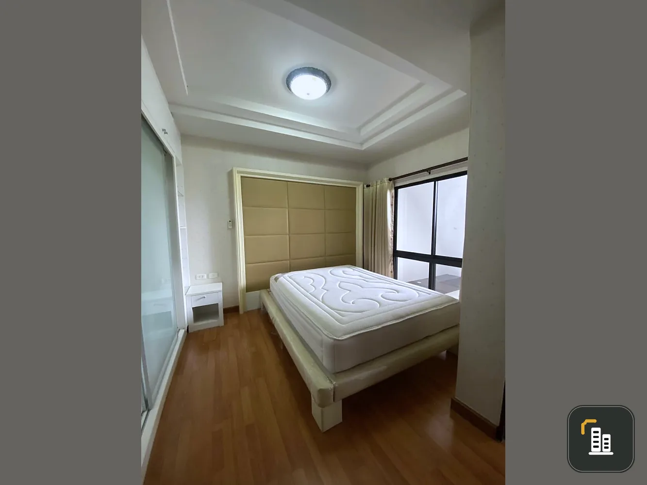 For sale, cheap, Duplex condo, 2 floors, Champs Elysees, Tiwanon, built-in, ready to move in, 7th floor, wide open balcony view, comfortable to the ey