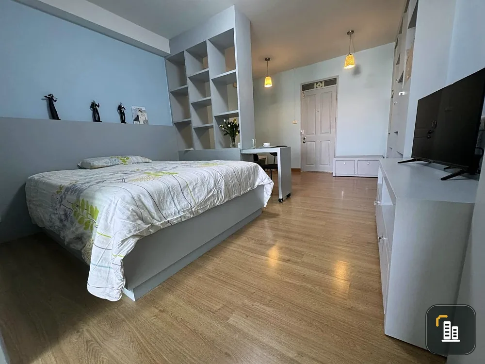 For rent Supalai Park Srinakarin, 16th floor, spacious room, decorated nicely, with amenities, book now