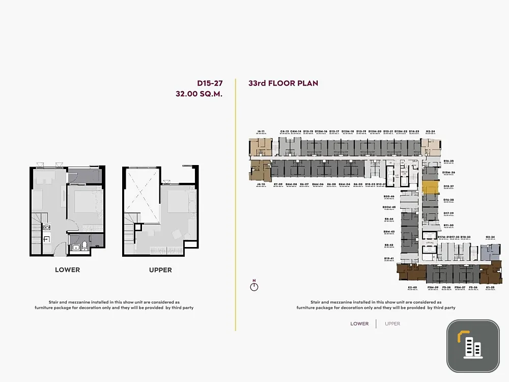 Selling down payment, Life Rama 4 - Asoke, vertiplex room, rare item, I must say you must not miss it.