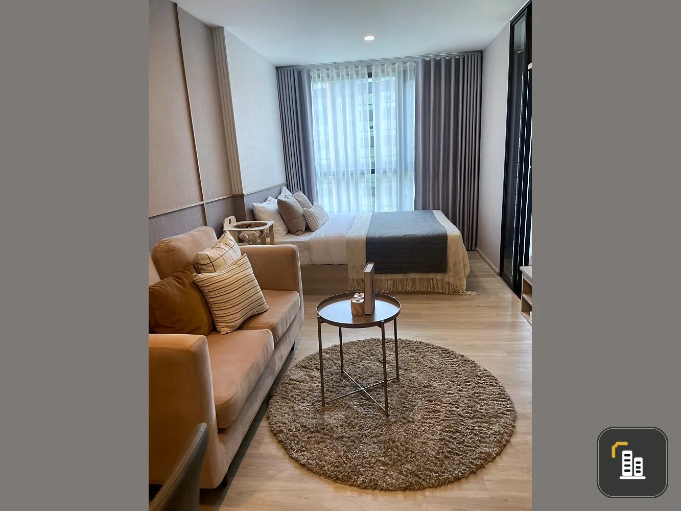 For sale: Origin Play Sri Udom Station, 3rd floor, comes with complete furniture and electrical appliances. Reserve now, don't wait.