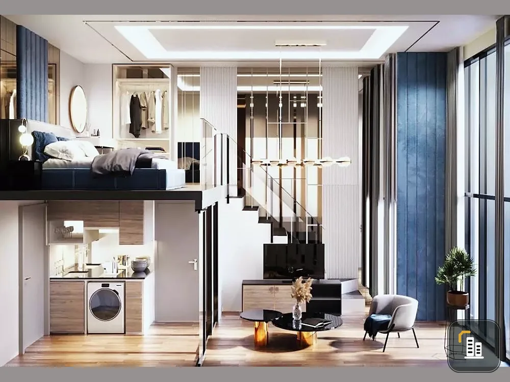 Selling down payment Origin Plug & Play Sirindhorn Station, high floor, duplex room, lots of freebies, don't just look.