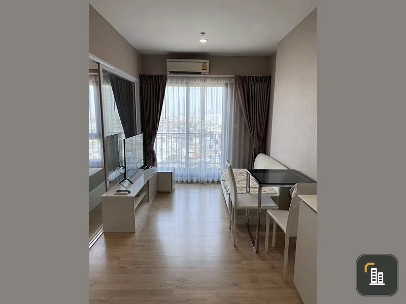 For sale: The Parkland Phetkasem - Tha Phra, 16th floor, Rama VIII Bridge view, Wat Arun, beautiful and excellent, must reserve now.