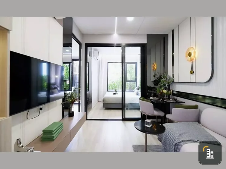 Down payment sale, Origin Plug and Play Sirindhorn Station, 4th floor, not high, Simplex room, lots of free gifts, book now.