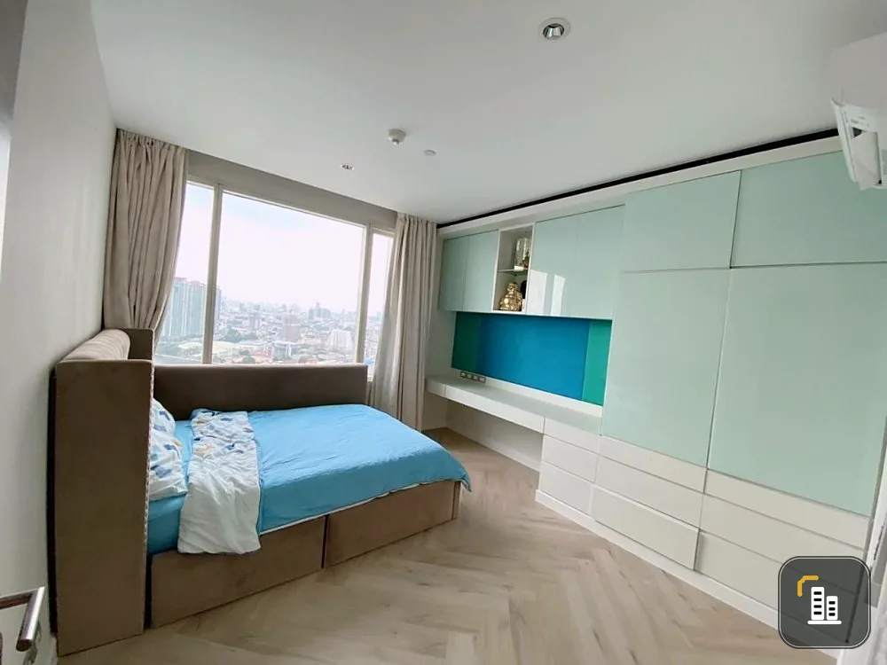 For rent!! Condo Watermark Chao Phraya River, beautiful room, fully furnished, Icon Siam view, hurry up and book before anyone else!!