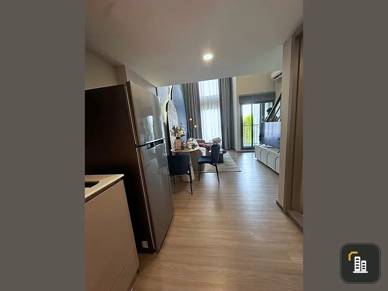 Selling down payment Aspire Sukhumvit - Rama 4 Studio room 24 sq m. 12th floor, not too expensive, hurry and reserve now.
