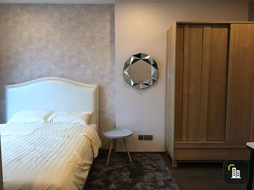 For rent: Ideo Q Siam-Ratchathewi, 35th floor, very high, beautiful design, with a private elevator straight to the room. Hurry and grab it now!