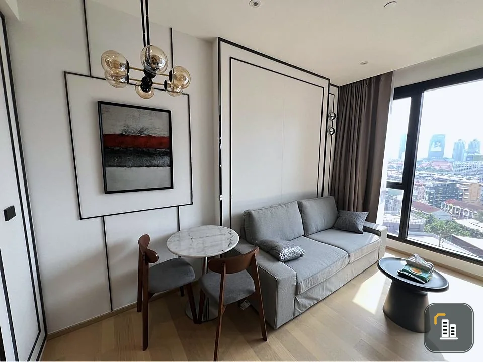 For rent: Ashton Asoke-Rama 9, spacious room, beautifully decorated, well-built-in, you can't miss out on booking.