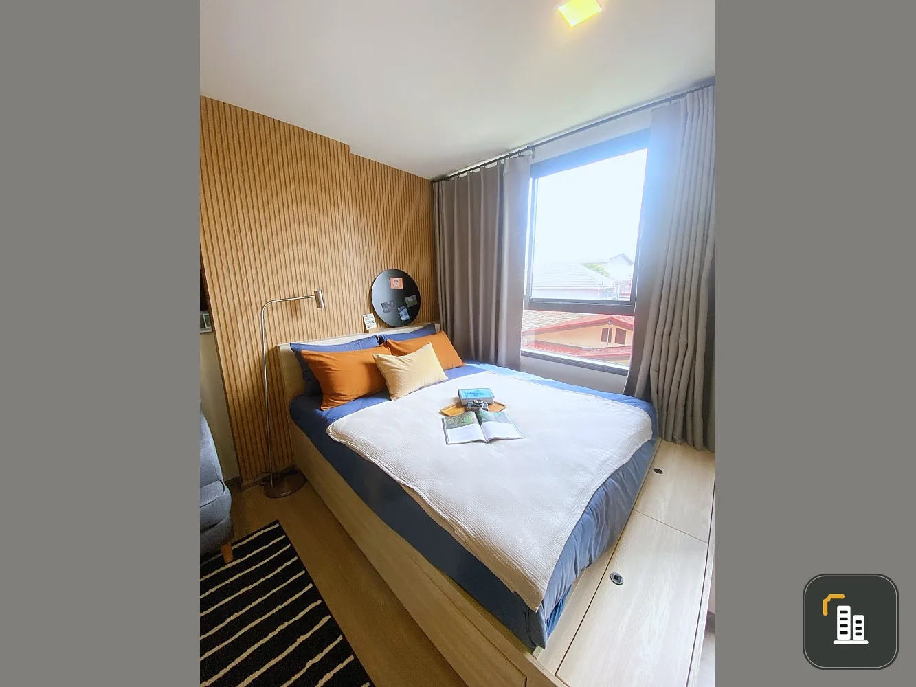 For rent!! The Move Bangna, a condo in Bangna area, new room, fully furnished, ready to move in, don't miss it!!