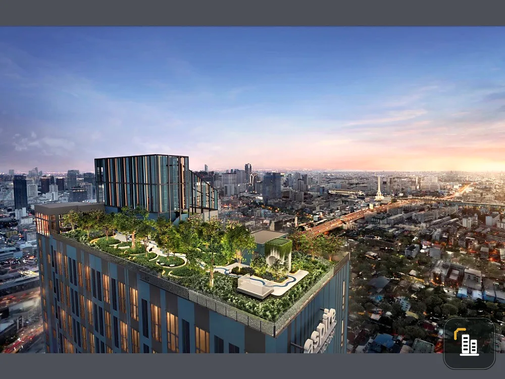 Selling down payment, Aspire Vibha-Victory, high floor, spacious room, very good location, beautiful common area, can't miss booking.