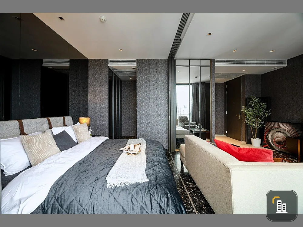 For sale Beatniq Sukhumvit 32, 25th floor, beautiful room, fully furnished, ready to move in, reserve now, don't wait, hurry!