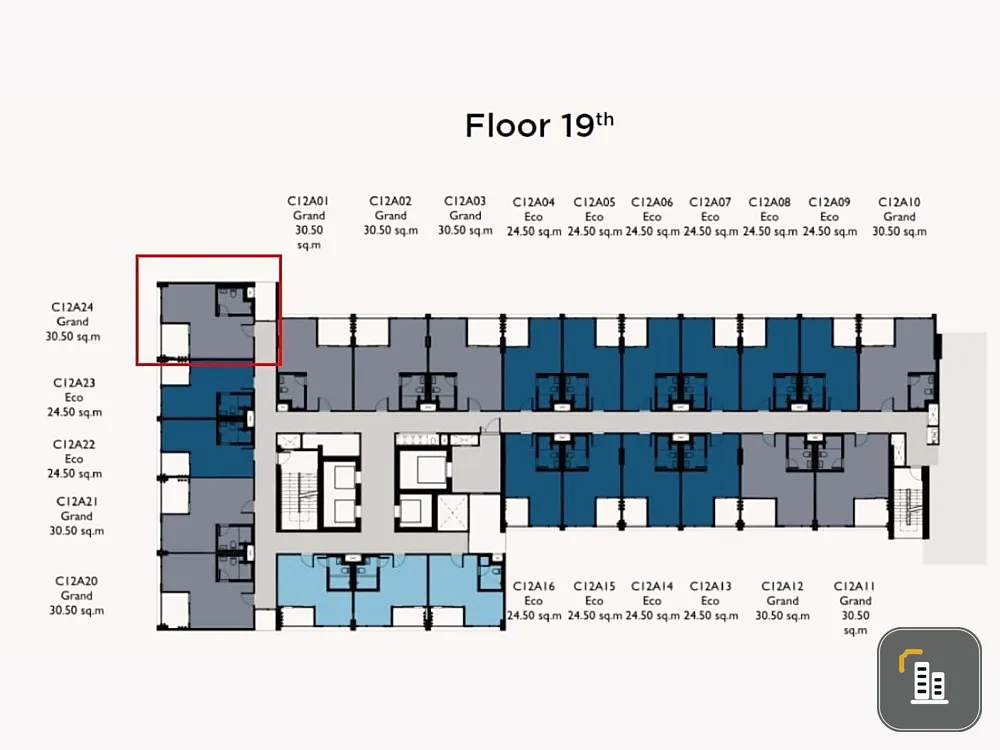 Down payment for sale, Landmark at Grand Station, North corner room, best room location, book now and you won't be disappointed.