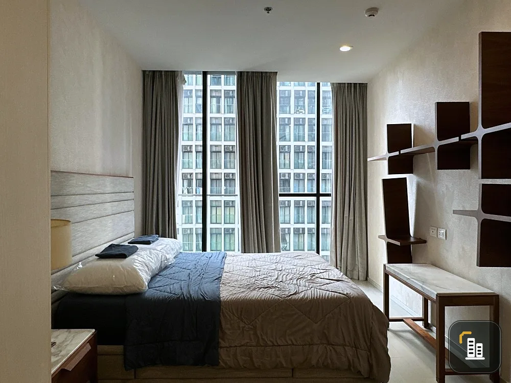 For sale, for rent, Noble Ploenchit condo, ready to move in, complete with furniture and electrical appliances. If you don't reserve, you'll regret it