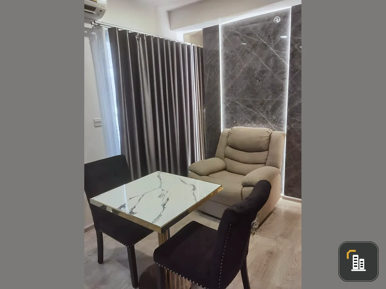 Condo for rent: The Tree Charan 30, corner room, very beautiful built-in, views from 2 sides, hurry and reserve now, don't miss out.