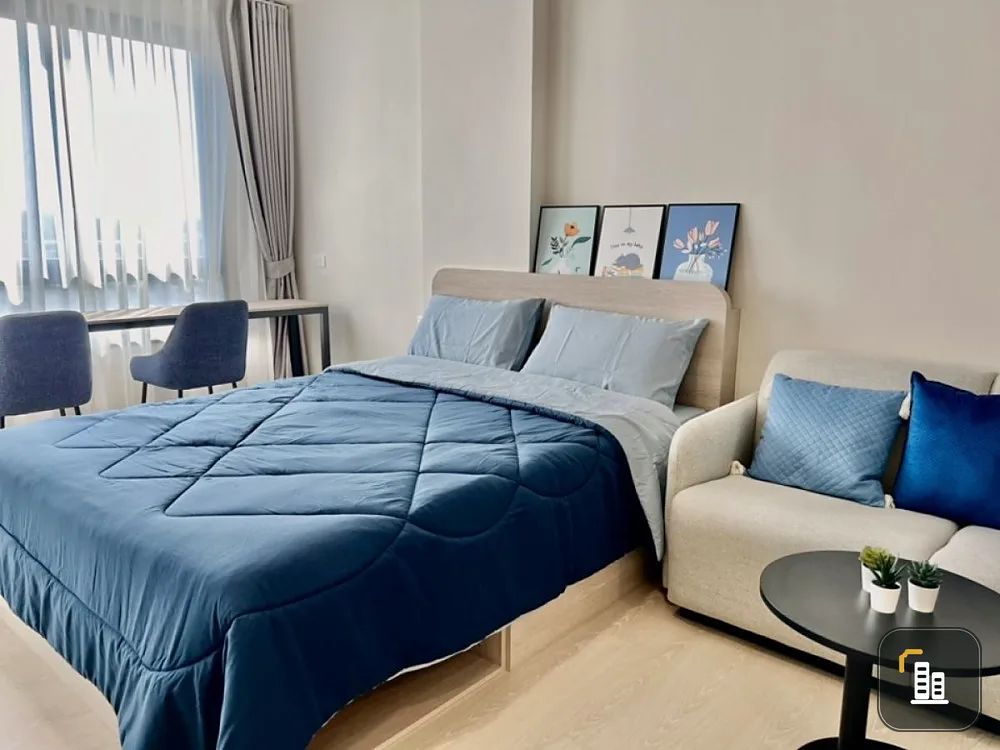 For rent: D Condo Hype Rangsit, 6th floor, fully furnished room, nice to live in, book now, don't miss out, hurry!