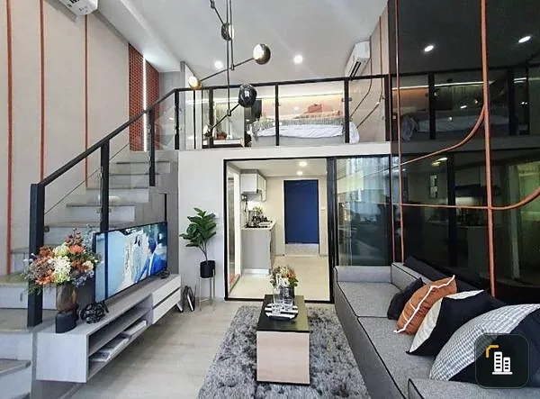 Down payment sale Origin Plug and Play Sirindhorn Station, 12A floor, 2-storey room, not hot, river view, reserve now