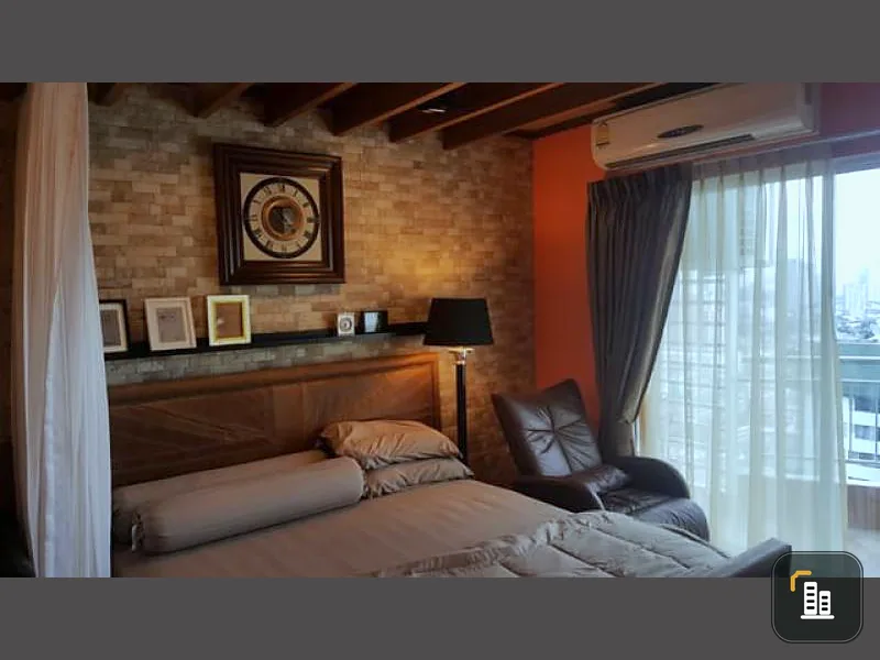 Condo for rent Supalai River Resort decorated the whole room Tight built-in All appliances, book now