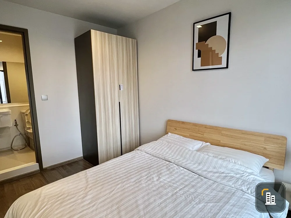 For rent!! Life Ladprao Valley Condo, 37th floor, corner room, fully furnished, ready to move in, don't miss it!!