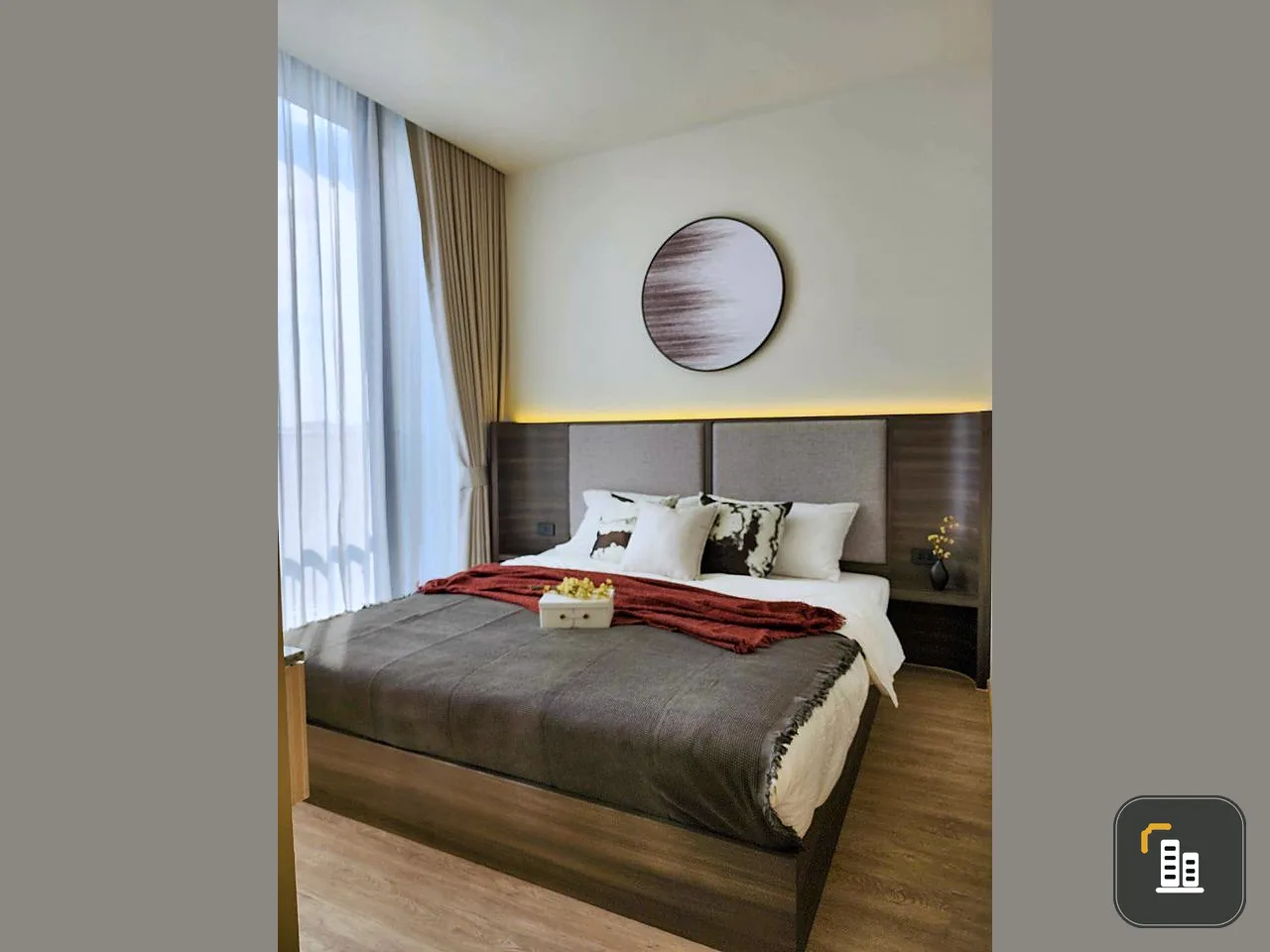For rent: Noble State 39, beautifully decorated built-in by Interior, complete with furniture and appliances. Don't miss out.