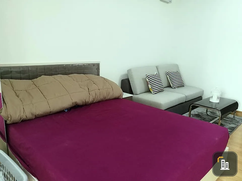 For rent Supalai Vista Sriracha - Laem Chabang Port Intersection Studio room, fully furnished, interested in booking now
