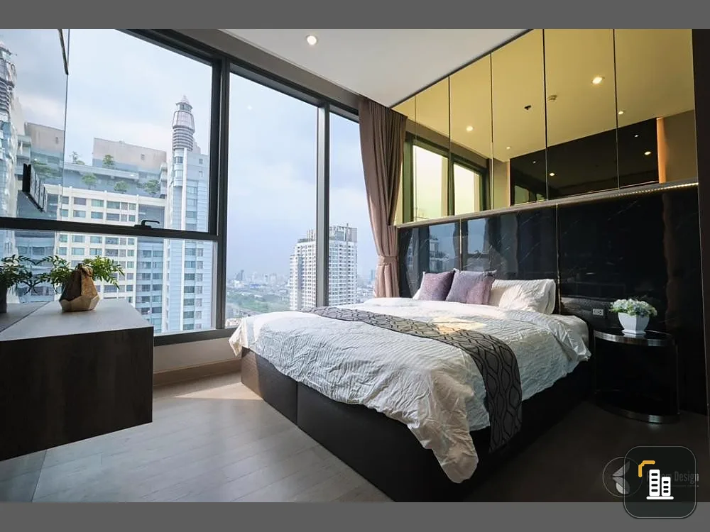 For sale: The Esse at Singha Complex, 31st floor, garden view, beautiful room, fully furnished, book now.