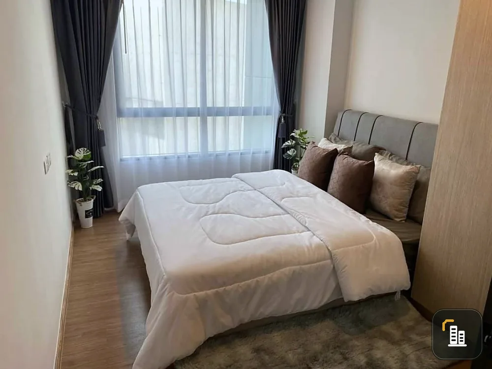 For sale: Niche Mono Itsaraphap, 6th floor, fully furnished room, free furniture and electrical appliances in the whole room, reserve now.