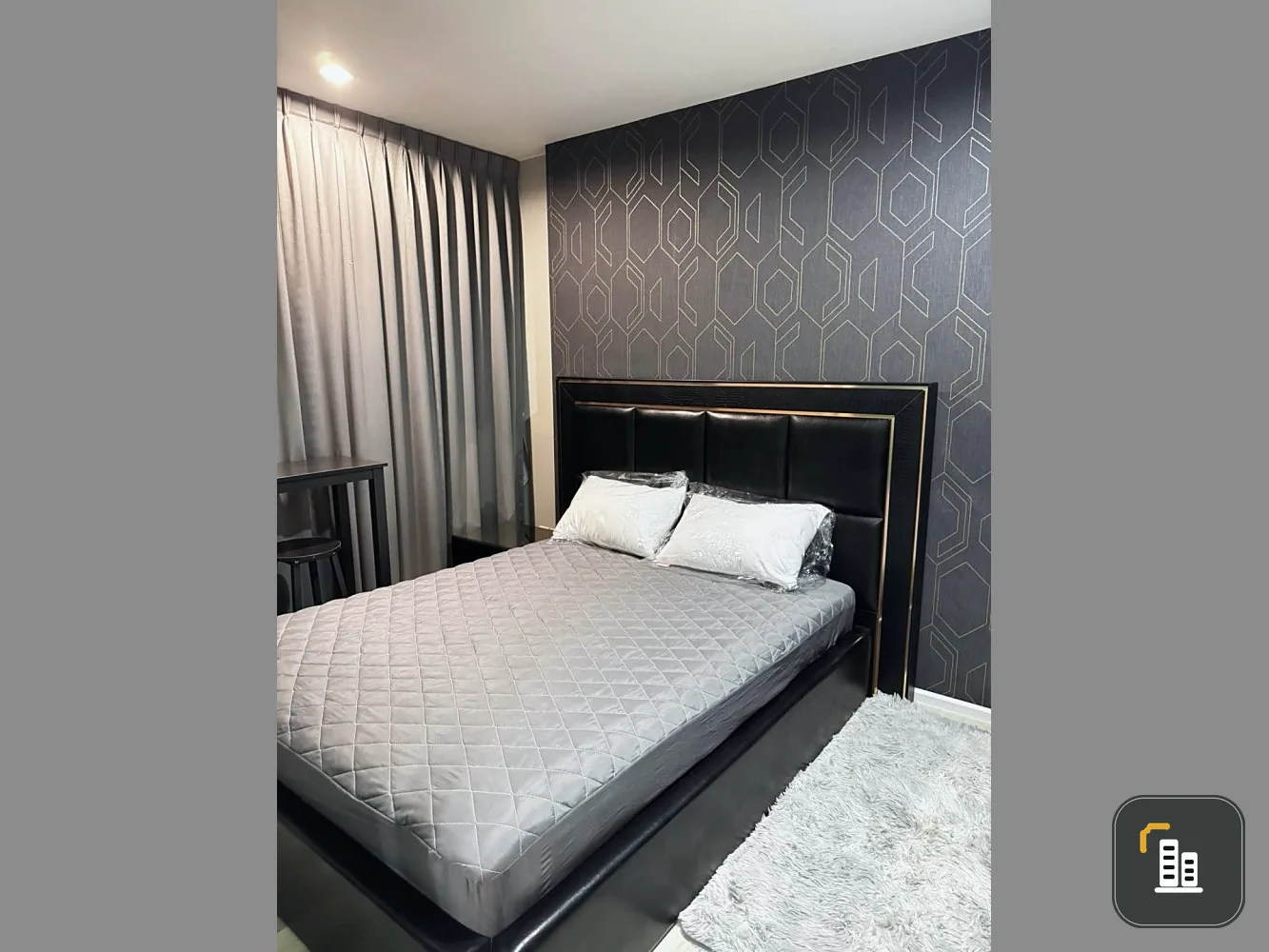 For sale, for rent!! Condo The Key Sathorn - Charoen Rat, 24th floor, city view, beautiful room, fully furnished, don't miss it!!