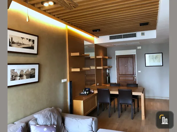 Condo for rent, Supalai River Place, very beautiful room, elegant decoration, very nice, book now
