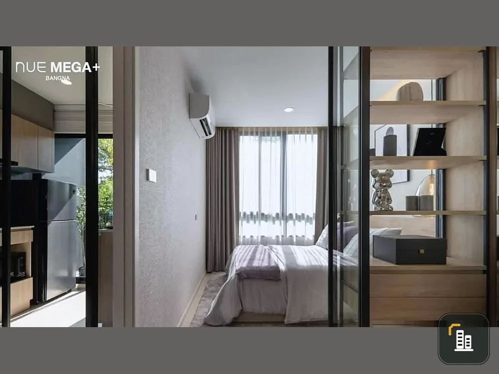 Selling down payment Noble NUE Mega Plus Bangna, 14th floor, city view, good project, worth living, book now, don't miss out.