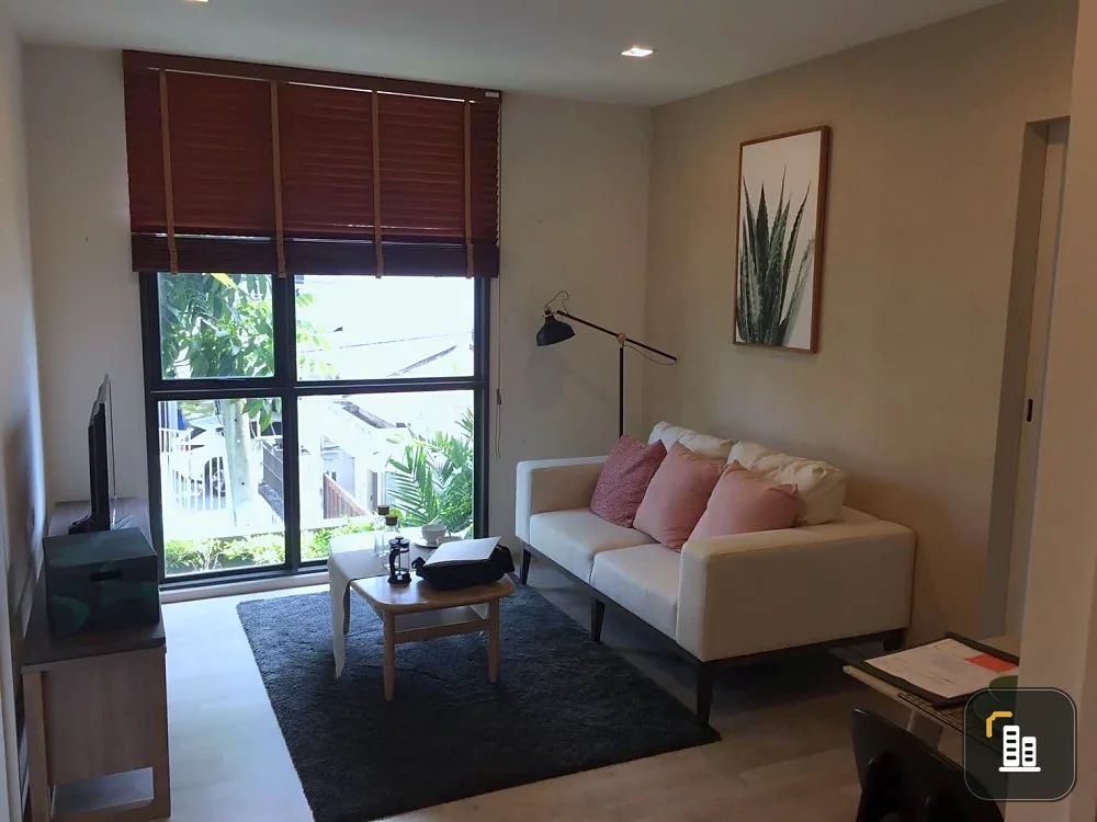 For rent: Chambers Chan Lat Phrao-Wang Hin, food around the condo, same floor as the common balcony, must organize it.