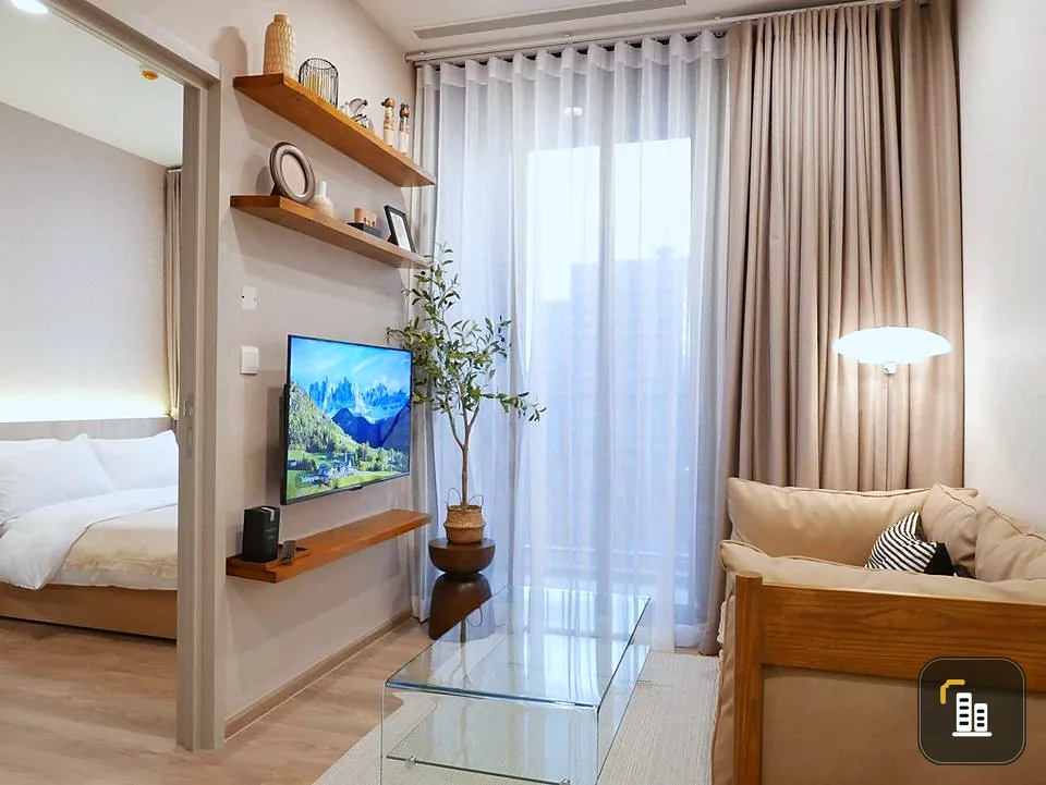 For sale: Oka House Sukhumvit 36, fully furnished, with built-in furniture, a large TV, book now!