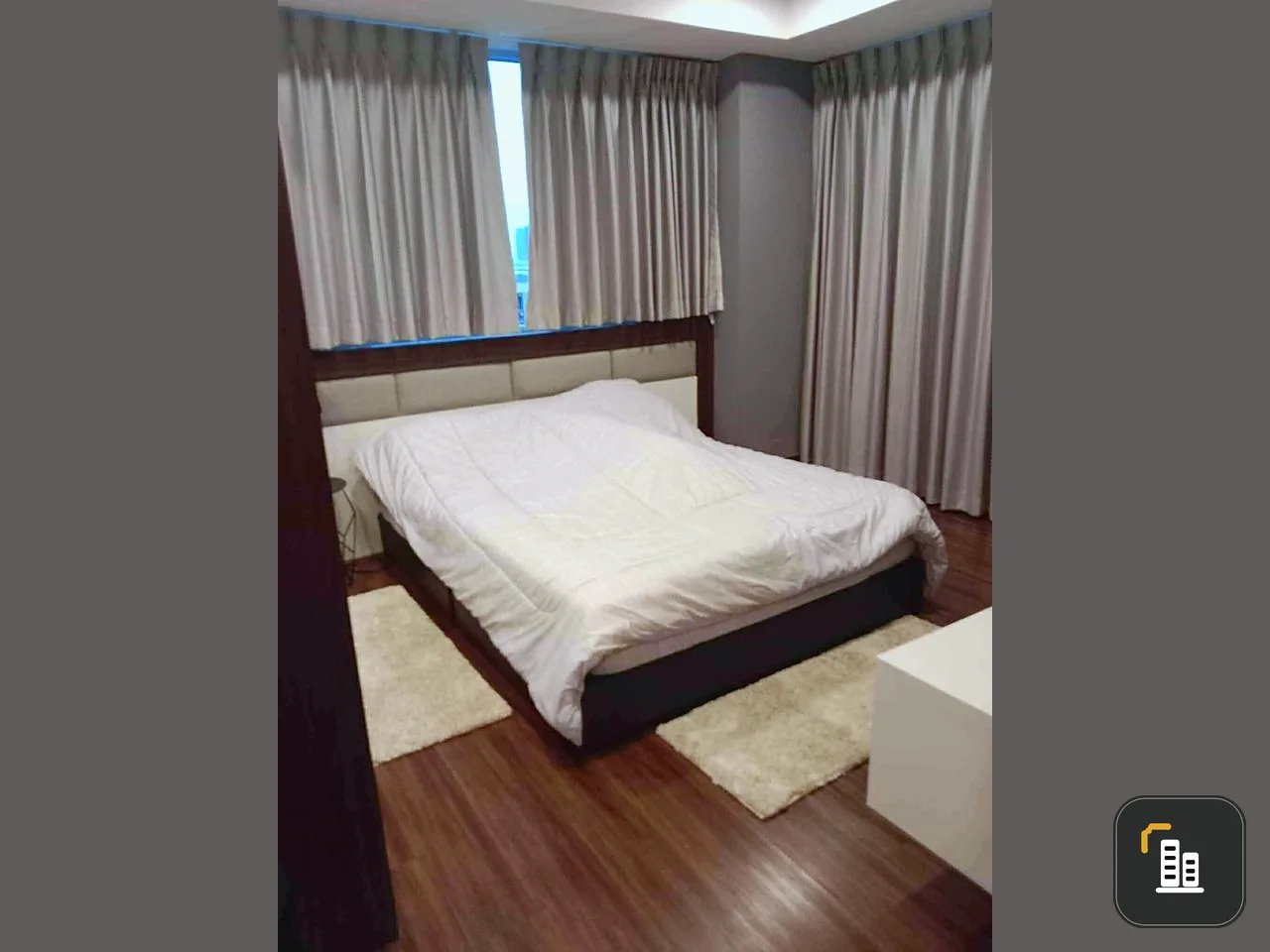 For sale: The Inspire Place ABAC Rama 9, corner room, large area, fully furnished, don't miss out or you'll regret it.