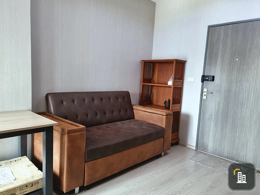 For sale: Ideo Sukhumvit 115, 27th floor, very high, has a good quality leather sofa and a very comfortable bed. You have to hurry.