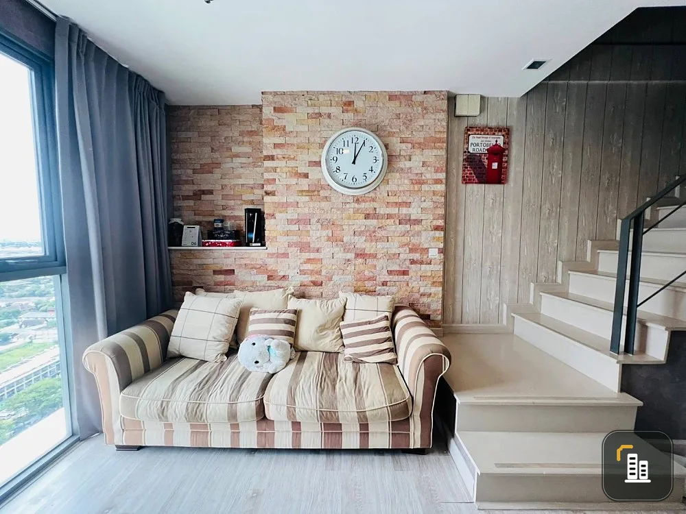 For sale, for rent!! Condo Ideo Mobi Sukhumvit, Building B, East-facing balcony, fully furnished, just bring your bags and move in!!
