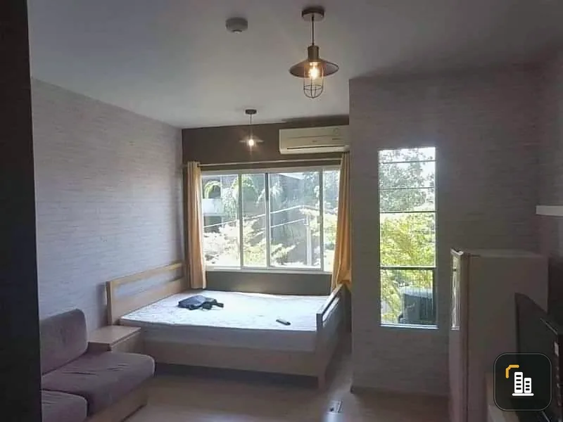 For sale: A Space Play Ratchada - Sutthisan, 4th floor, nice room, fully furnished and electric appliances. Reserve now, urgently.