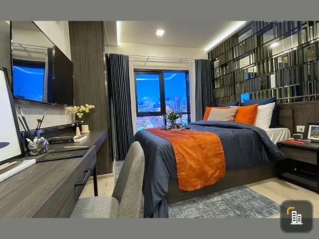 Selling down payment, Metris District, Lat Phrao, 13th floor, spacious room, good location, beautiful common area, don't wait.