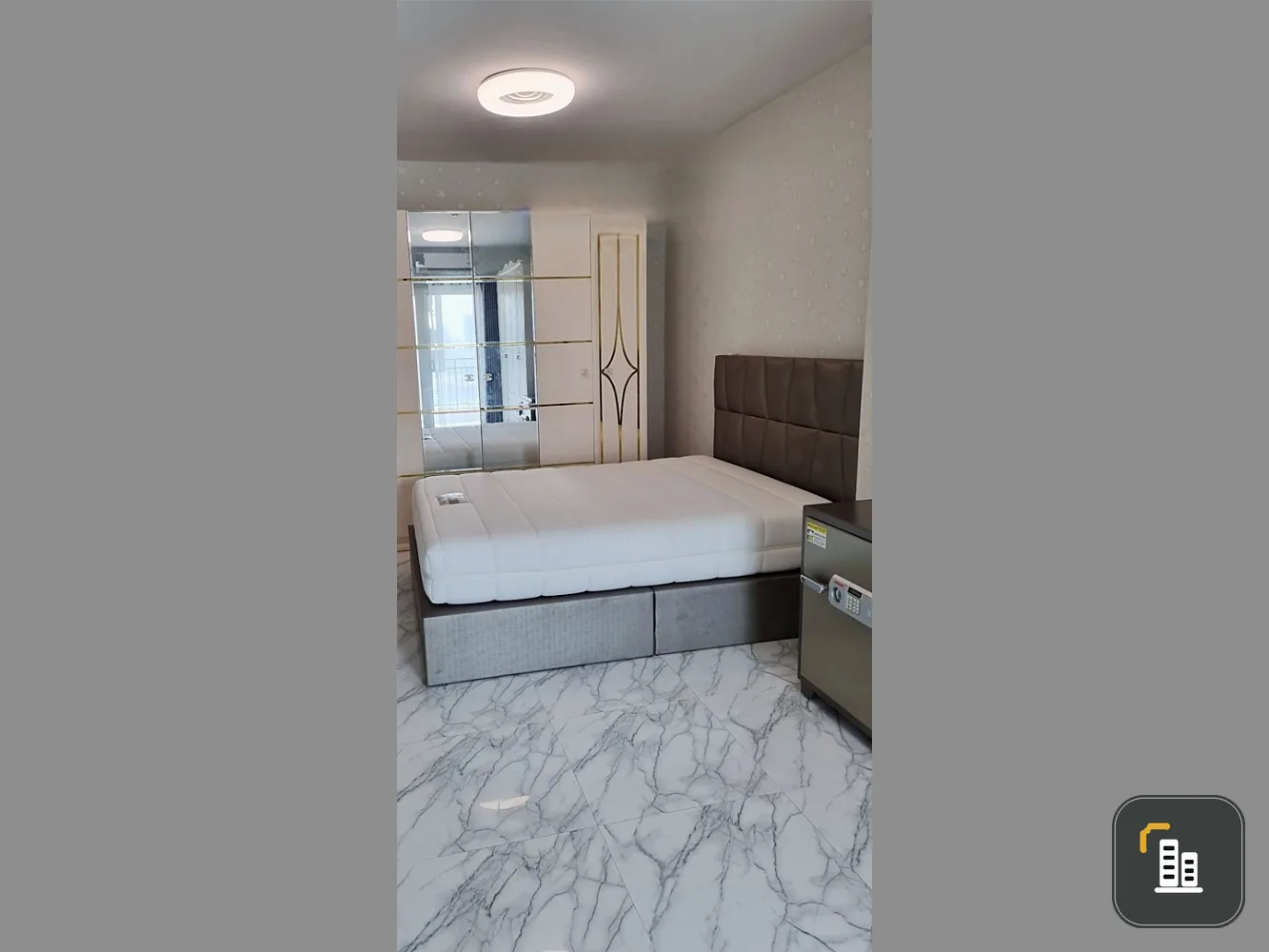 For sale, for rent, Supalai Park Asoke-Ratchada, high floor, airy, 25th floor, spacious room, size 50 sq m, beautiful, must reserve.