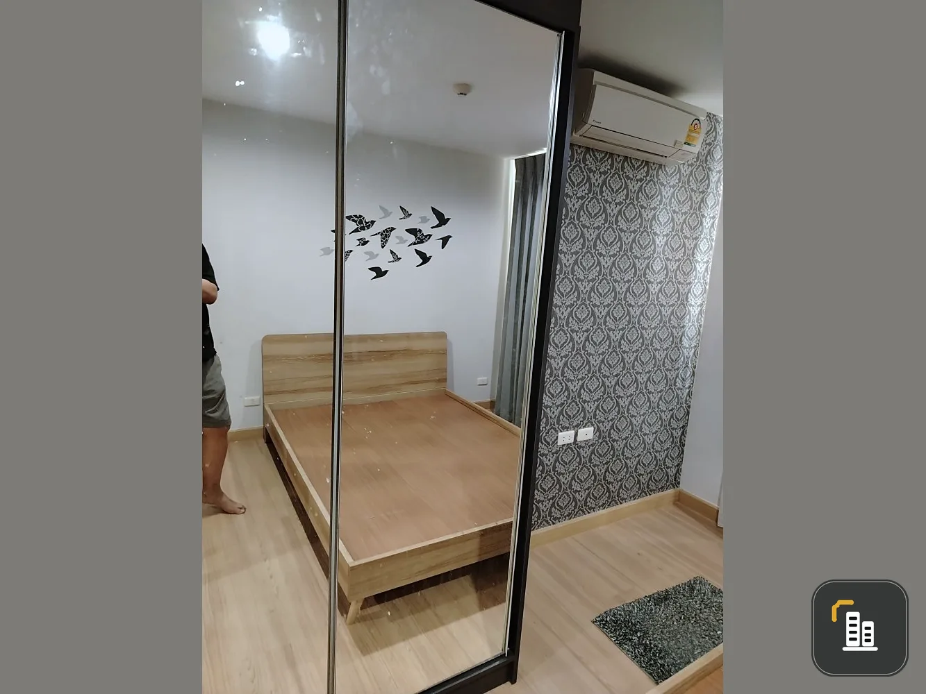 For sale: The Niche Mono Bangna, corner room, spacious, airy, open. Interested in owning one? Hurry and reserve now. Urgent!