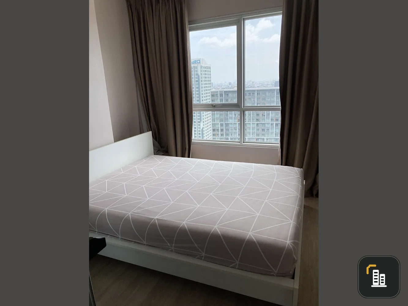 For rent: The Tempo Grand Sathorn-Wutthakat, high floor, 26th floor, fully furnished, just bring your own luggage and move in.