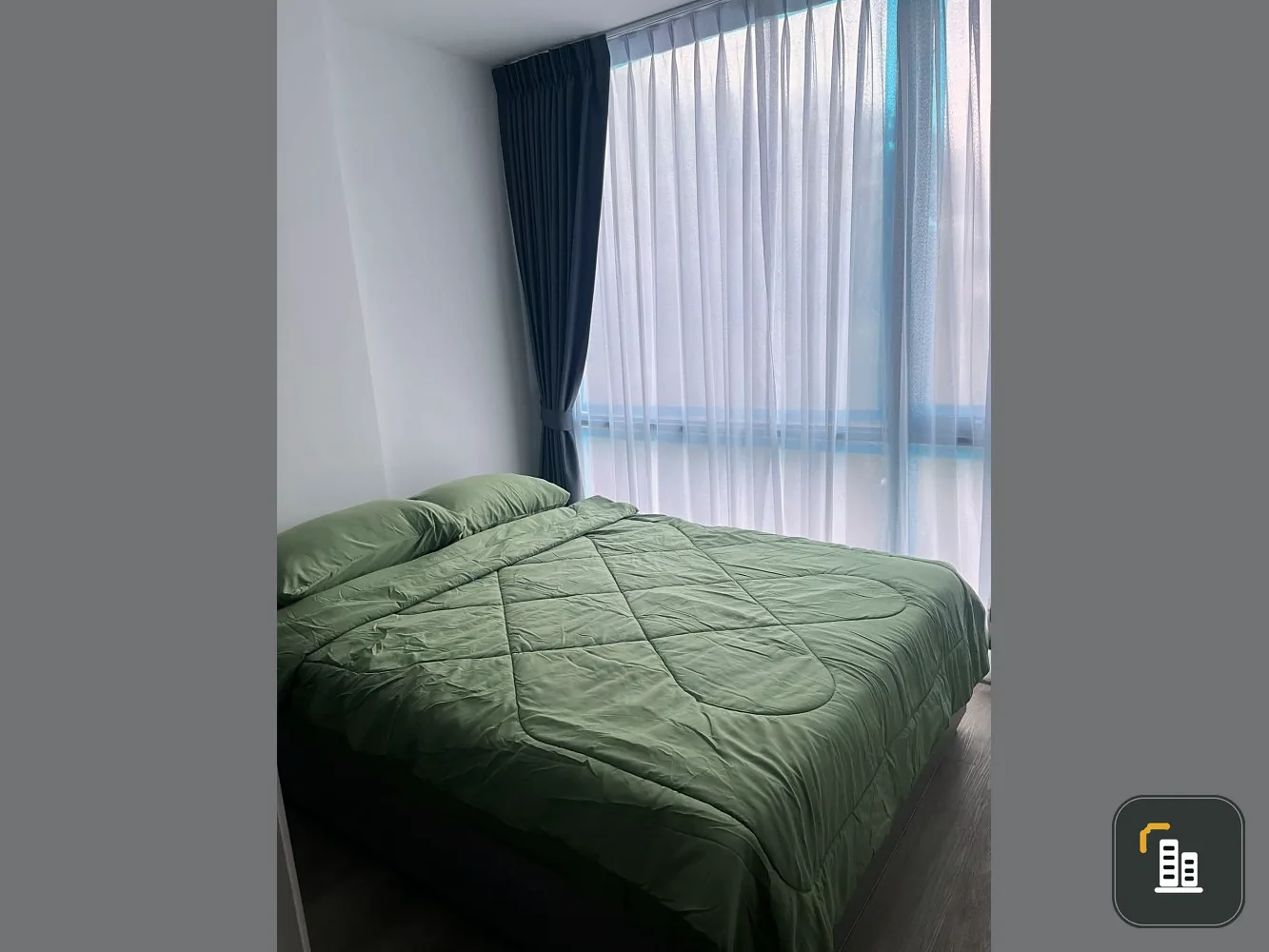 Condo for rent, Groove Scape Lat Phrao - Sutthisan, well-separated rooms, great price, hurry to reserve, don't delay.