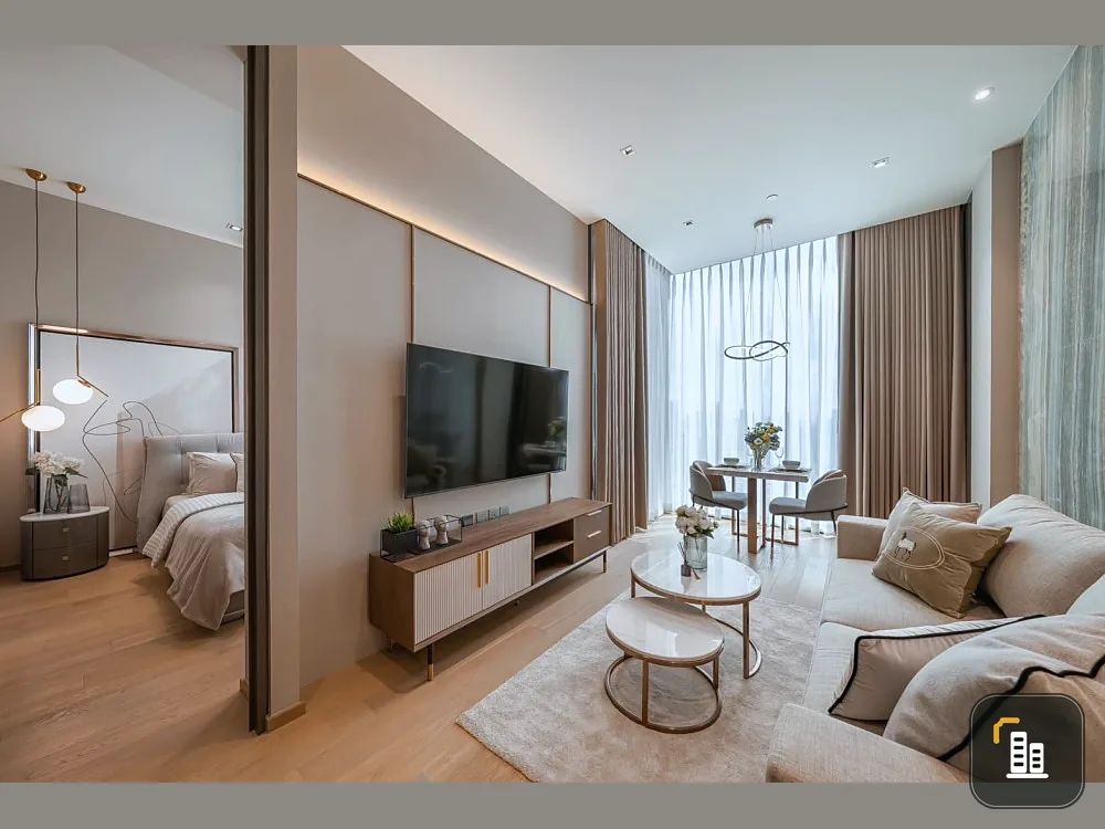 Condo for sale 28 Chidlom, very large room, decorated in Ultimate Luxury style, with a beautiful city view, hurry and reserve it.