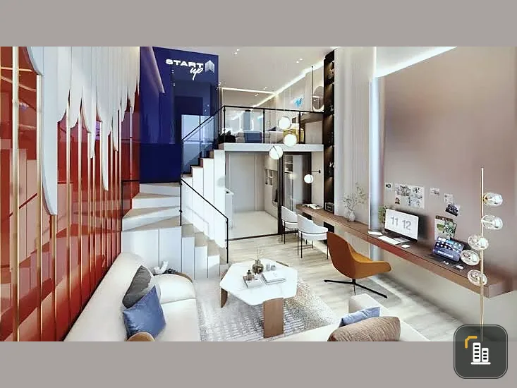 Selling down payment Origin Play Bang Khun Non Triple Station, 2-storey room, great view, animal lovers, don't miss out, book now.