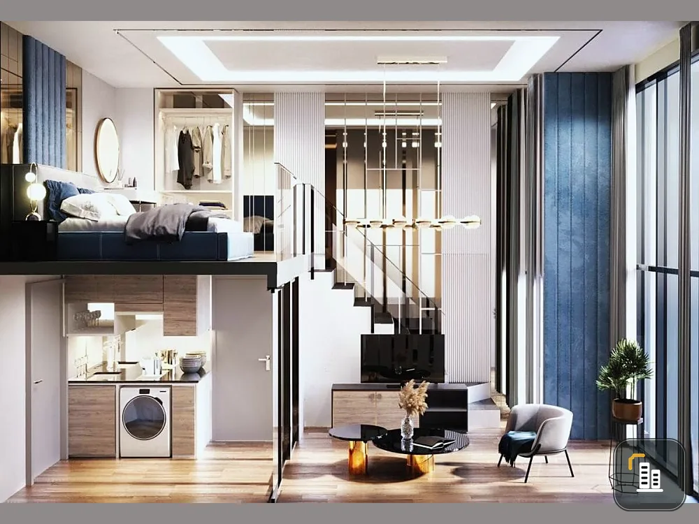 Down payment sale, Origin Plug and Play Sirindhorn Station, 17th floor, corner room, spacious, comfortable, private, don't wait.