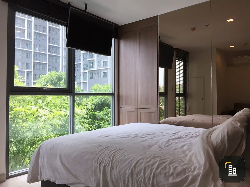 For rent: Ideo Mobi Sukhumvit 4th floor, duplex room, decorated in Muji style with full facilities. Don't wait!