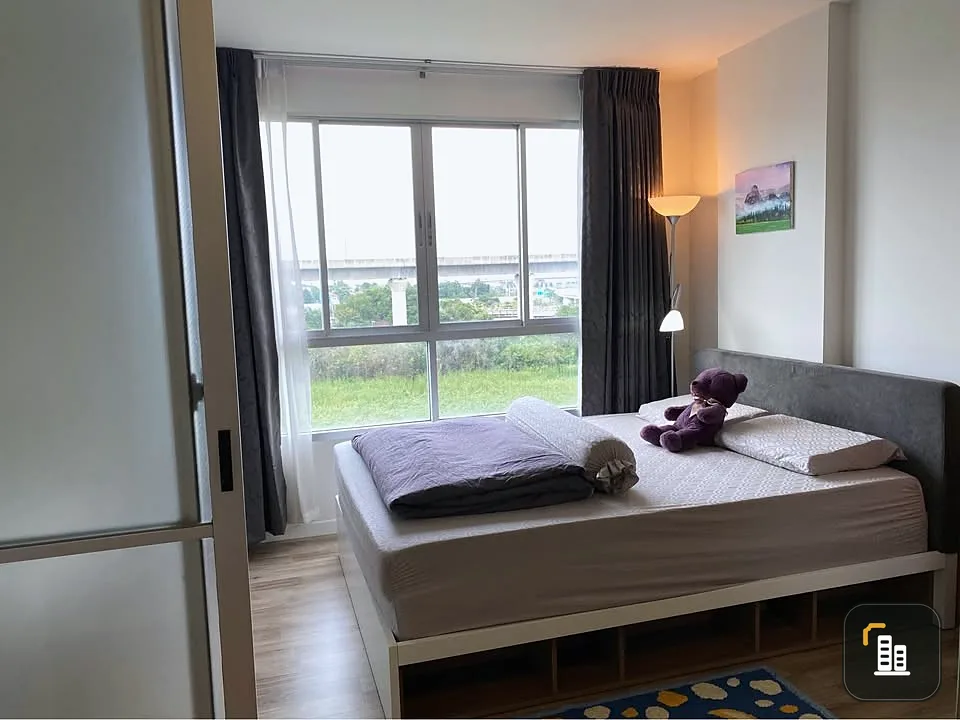 For sale, for rent, D Condo On Nut-Rama 9, clearly separated rooms, perfectly divided into zones, hurry and reserve now!