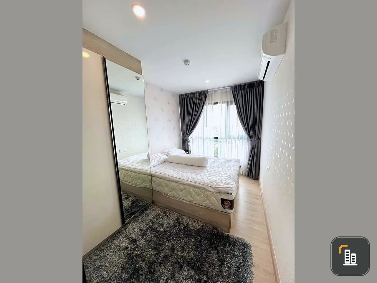 For sale: Knightsbridge Tiwanon, no morning or evening sun, complete electrical appliances, just bring your bag and move in.